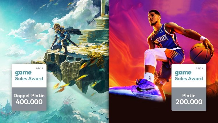 Mit Master-Schwert und Basketball durch den Mai: Die game Sales Awards