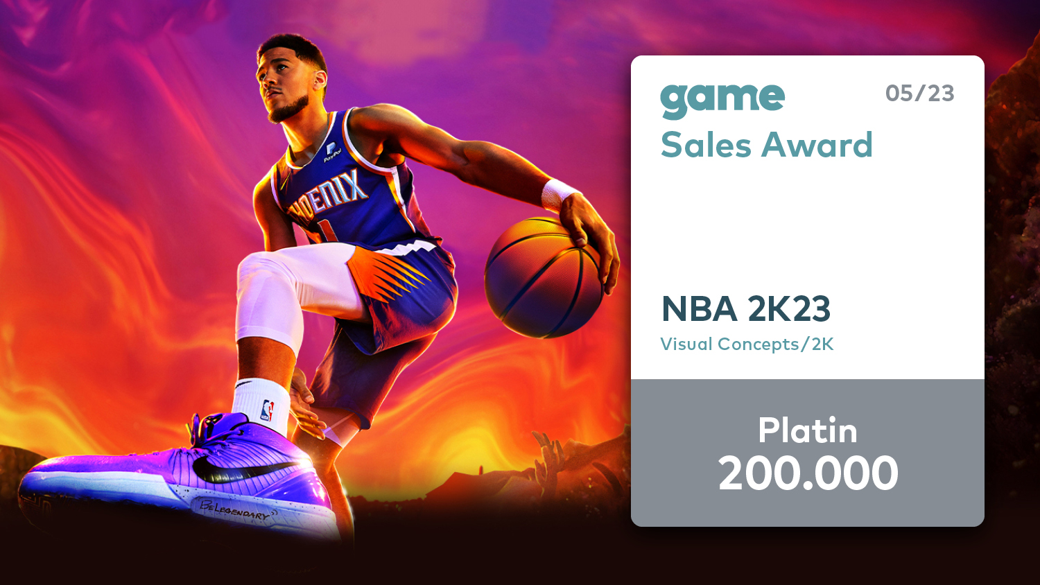 game Sales Award Winner