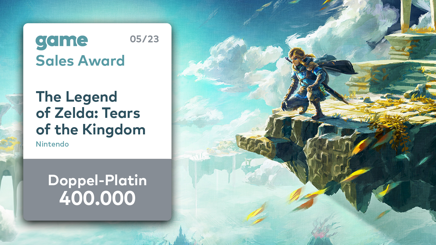 game Sales Award Winner